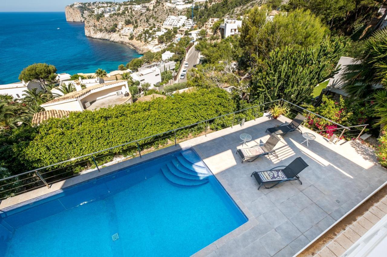 Willa Alegria With Pool & Sea View Cala Llamp In Port *